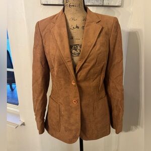 Forecaster of Boston Pink/nude Suede blazer